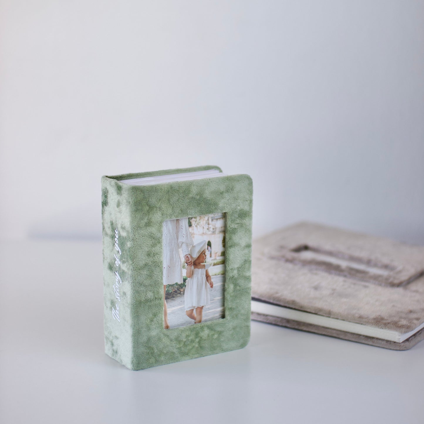 Mini Velour Photo Album - "The Story of You"