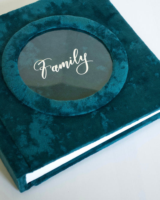 Family Velour Photo ALbum